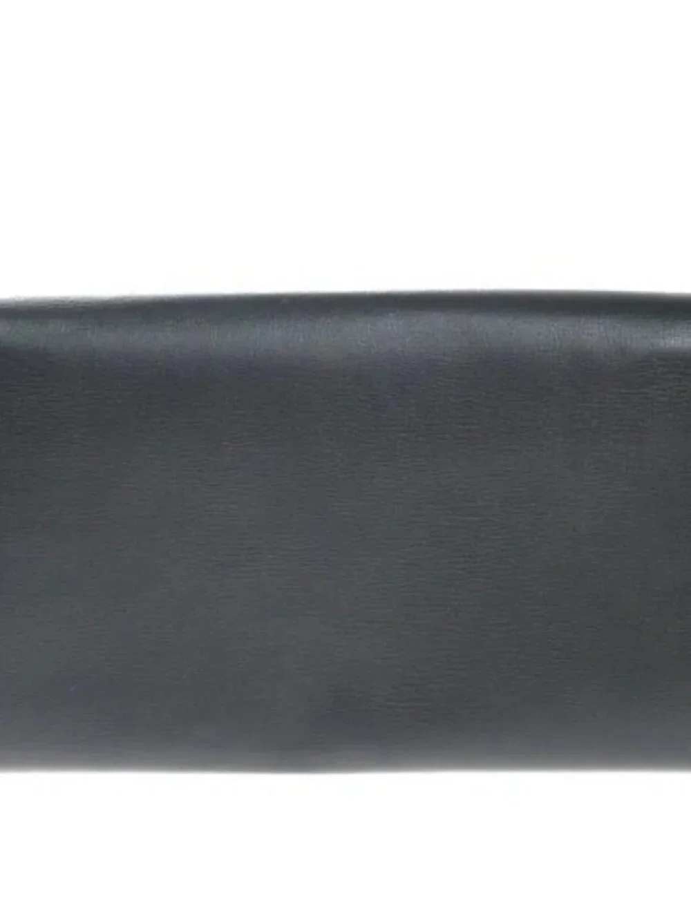 SAINT LAURENT YSL Logo Bifold Long Wallet Leather Black GHW Italy 68KP489 - Picture 3 of 16